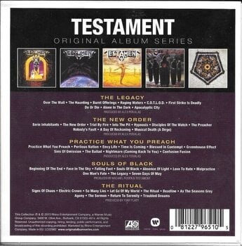 Muzički CD Testament - Original Album Series (Box Set) (Reissue) (5 CD) - 7