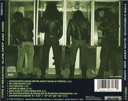 CD muzica Type O Negative - Slow, Deep And Hard (CD) - 3