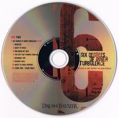 Музичний компакт-диск Dream Theater - Six Degrees Of Inner Turbulence (2 CD) - 2