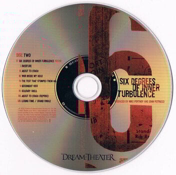 Glazbene CD Dream Theater - Six Degrees Of Inner Turbulence (2 CD) - 3