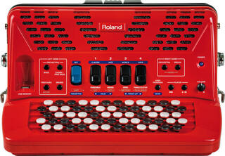 Digital Akkordeon Roland FR-1xb Digital Akkordeon Red - 2