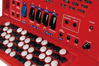 Digital Akkordeon Roland FR-1xb Digital Akkordeon Red - 5