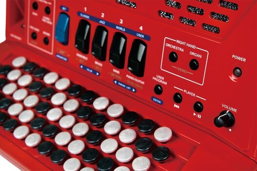 Acordeom digital Roland FR-1xb Acordeom digital Red - 6