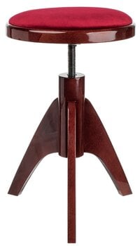 Runder Klavierstuhl
 Bespeco SG3 Runder Klavierstuhl Mahogany - 6
