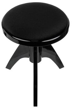 Banco redondo para piano Bespeco SG3 Banco redondo para piano Black - 3