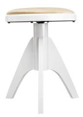 Chaise de piano ronde
 Bespeco SG3 Chaise de piano ronde White - 1