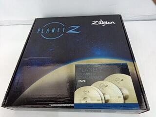 Taldrikute komplekt Zildjian PLZ4PK Planet Z 4 14/16/20 Taldrikute komplekt (Kasutatud) - 1