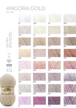 Stickgarn Alize Angora Gold 632 Stickgarn - 3