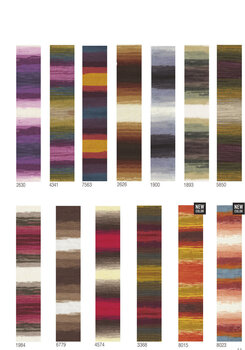 Strikkegarn Alize Angora Gold Batik 4574 Strikkegarn - 4