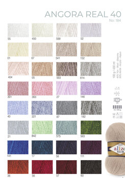 Knitting Yarn Alize Angora Real 40 563 Knitting Yarn - 3