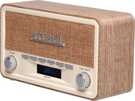 Cyfrowe radio DAB + Denver DAB-18 Light Wood Cyfrowe radio DAB + - 4