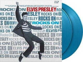 Disco de vinilo Elvis Presley - Rocks On (Limited Edition) (Blue Coloured) (180 g) (2 LP) - 1