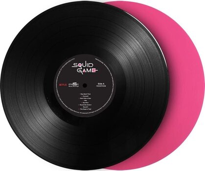 LP ploča Jung Jae II - Squid Game (Gatefold Sleeve) (Pink & Black Coloured) (180 g) (2 LP) - 2