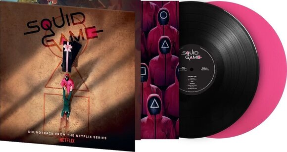 LP ploča Jung Jae II - Squid Game (Gatefold Sleeve) (Pink & Black Coloured) (180 g) (2 LP) - 3