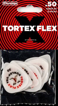 Kostka, piorko Dunlop 428XP050 Tortex Flex X Player Pack Kostka, piorko - 5