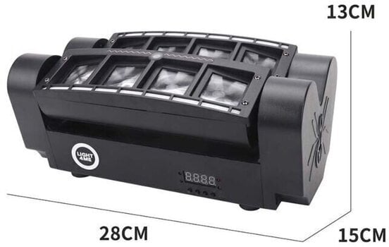 Lichteffect Light4Me SPIDER STROBO LASER Lichteffect - 7