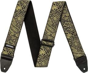 Gitaarriem Dunlop D6724 Jacquard Serpentine Green Gitaarriem - 1