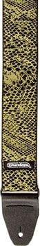 Curea de chitară Dunlop D6724 Jacquard Serpentine Green Curea de chitară - 3