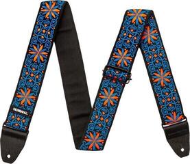 Textil gitár heveder Dunlop JH25 Hendrix Blacklight Fillmore Textil gitár heveder Blue - 1