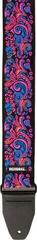 Textil gitár heveder Dunlop JH28 Hendrix Blacklight Love Drops Textil gitár heveder Pink - 2