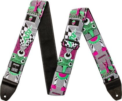 Curea de chitară Dunlop ILD14 I Love Dust Mnemonic Fuzz Curea de chitară - 2