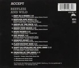 Music CD Accept - Restless And Wild (Reissue) (CD) - 2