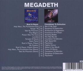 CD диск Megadeth - Rust In Peace / Countdown To Extinction (Reissue) (2 CD) - 1