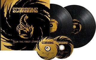 Vinüülplaat Scorpions - From The First Sting (60th Anniversary) (Limited Edition) (Deluxe Edition) (Black & Silver Sparkling Colour) (2 LP + 2 CD) - 1