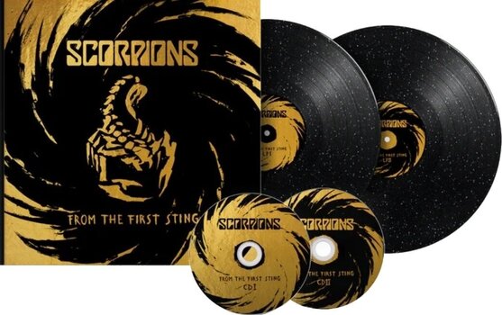 Disco in vinile Scorpions - From The First Sting (60th Anniversary) (Limited Edition) (Deluxe Edition) (Black & Silver Sparkling Colour) (2 LP + 2 CD) - 2