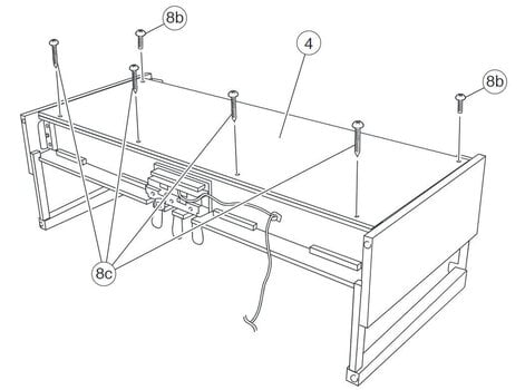 Резервни части за синтезатори Yamaha WE96530R Винтове - 2