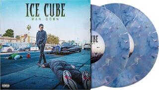 LP ploča Ice Cube - Man Down (Limited Edition) (Deluxe Edition) (Blue w/ White Marble Coloured) (2 LP) - 1