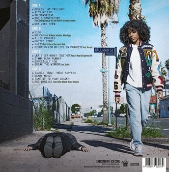 LP plošča Ice Cube - Man Down (Limited Edition) (Deluxe Edition) (Blue w/ White Marble Coloured) (2 LP) - 3