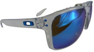Okulary sportowe Oakley Holbrook XXL 94870761 Polished Clear/Prizm Sapphire Polarized Okulary sportowe (Jak nowe) - 3