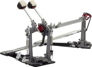 Podwójna stopa do bębna basowego Pearl P-1032R Eliminator Solo Red Podwójna stopa do bębna basowego - 1