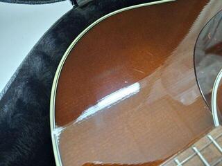 Dreadnought z elektroniką Gibson J-45 Studio WN Walnut Burst Dreadnought z elektroniką (Jak nowe) - 4