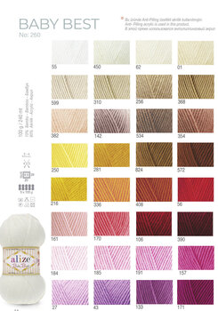 Kudumislõng Alize Baby Best 344 Kudumislõng - 3