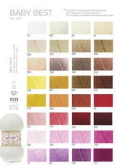 Pređa za pletenje Alize Baby Best 336 Pređa za pletenje - 2