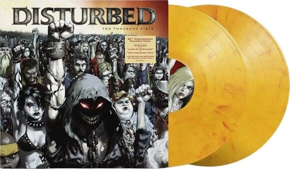 LP ploča Disturbed - Ten Thousand Fists (Yellow Coloured) (140 g) (2 LP) - 2