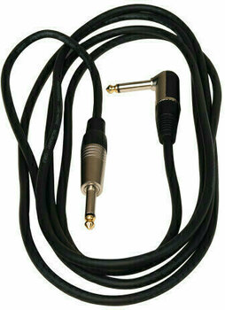 Инструментален кабел RockCable RCL 3025 D6 Черeн 3 m Директен - Ъглов - 2
