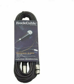 Microphone Cable RockCable RCL 3030 D6 Black 9 m - 2