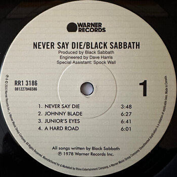 LP ploča Black Sabbath - Never Say Die! (180 g) (LP) - 3