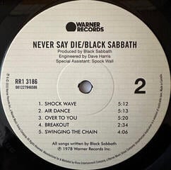 Vinylplade Black Sabbath - Never Say Die! (180 g) (LP) - 3