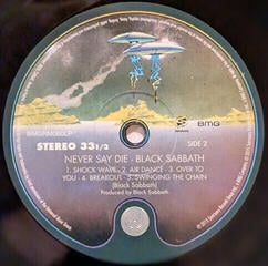 Δίσκος LP Black Sabbath - Never Say Die ! (LP) - 4