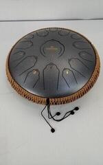 Tongue drum Shamann 14" 15 Notes C-Major Silver Tongue drum (Zo goed als nieuw) - 1