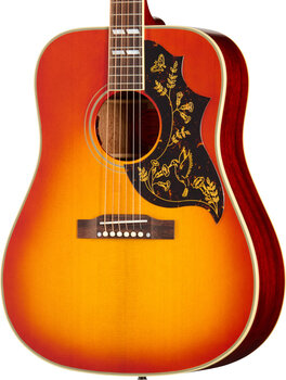 elektroakustisk guitar Epiphone 1960 Hummingbird Reissue Heritage Cherry Sunburst elektroakustisk guitar - 3