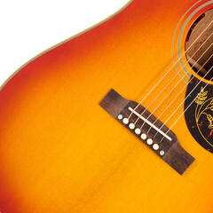 Dreadnought Elektro-Akustikgitarren Epiphone 1960 Hummingbird Reissue Heritage Cherry Sunburst Dreadnought Elektro-Akustikgitarren - 5