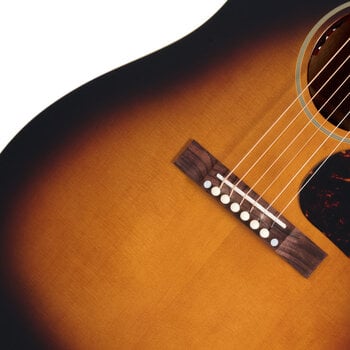 elektroakustisk guitar Epiphone 1942 Banner J-45 Reissue Vintage Sunburst elektroakustisk guitar - 6