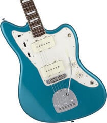 Elektrische gitaar Fender MIJ Traditional Late 60s Jazzmaster RW Ocean Turquoise Metallic Elektrische gitaar - 2
