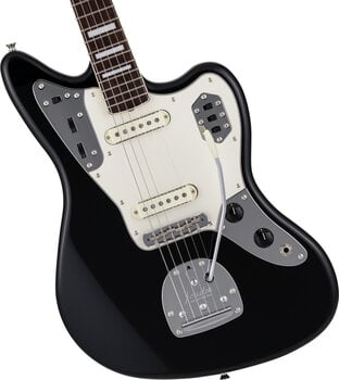 Elektrische gitaar Fender MIJ Traditional Late 60s Jaguar RW Black Elektrische gitaar - 3
