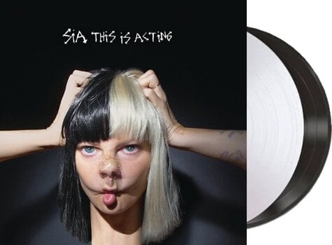 Sia – This Is Acting アナログレコード LP Sia - This is Acting (Black & White Coloured) (Gatefold